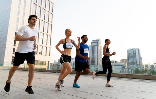 lari marathon adalah