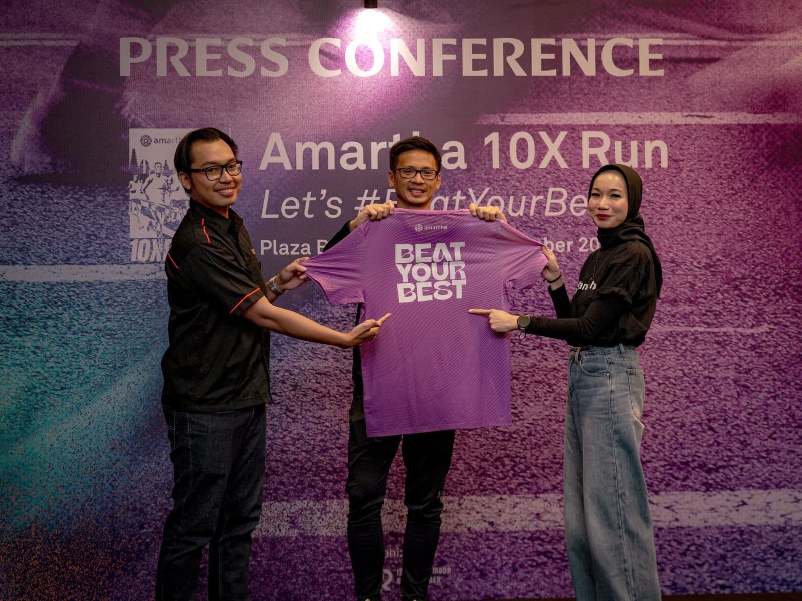 Amartha 10X Run 2025 Ajak Masyarakat Beat Your Best Lampaui Batas Diri Dengan Lari Half Marathon